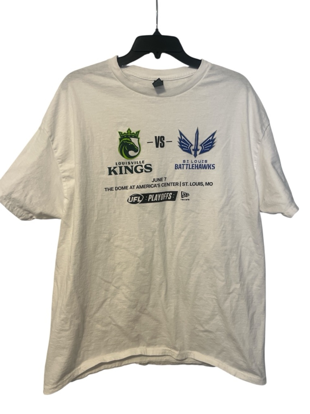 Men’s UFL Playoffs Louisville Kings Vs. St. Louis Battlehawks T-Shirt